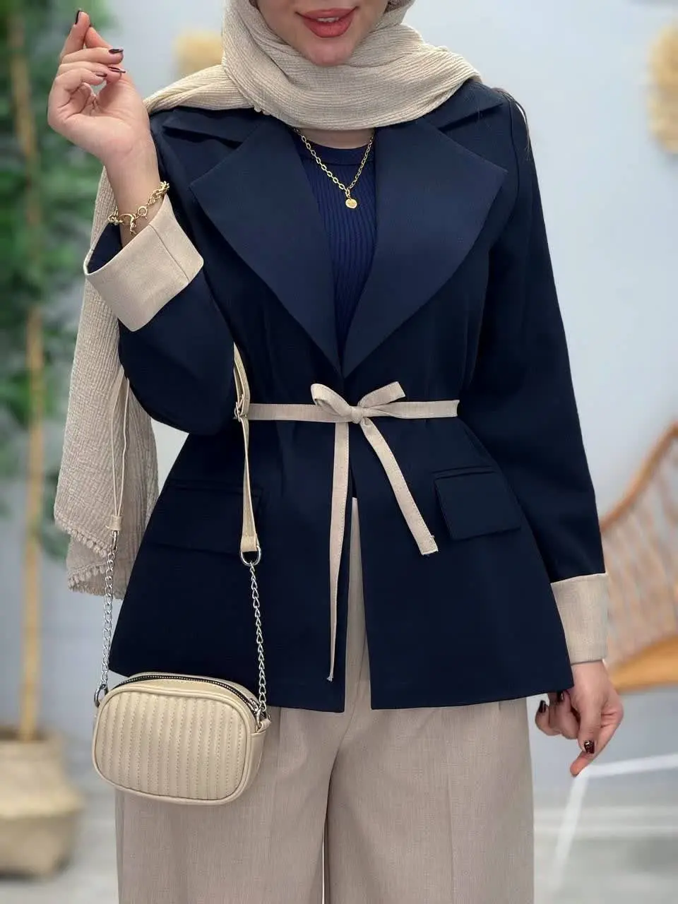 3453-کت و شلوار مزونی نیکو